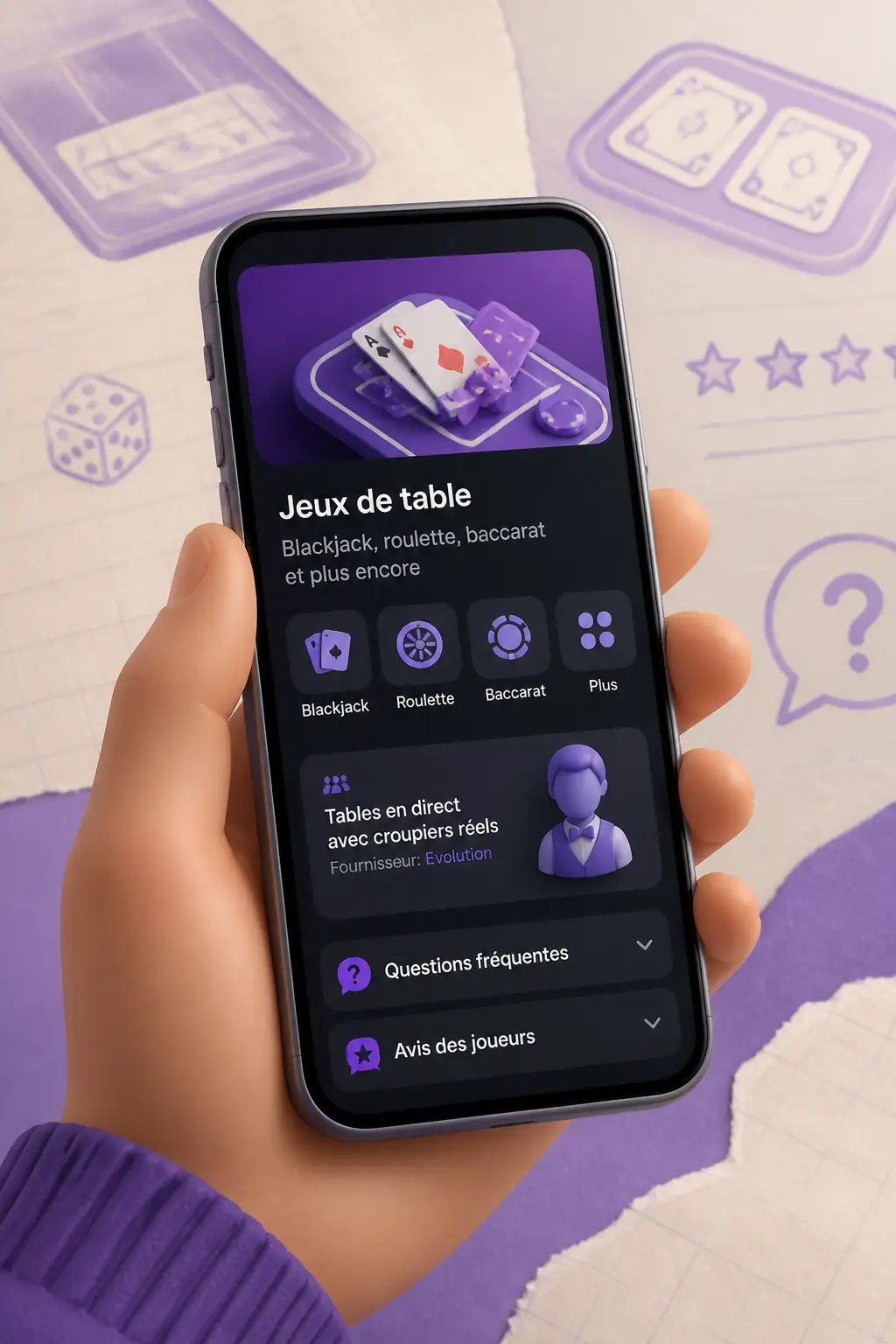 Shuffle Blackjack et jeux de table en ligne visual guide for Shuffle Casino